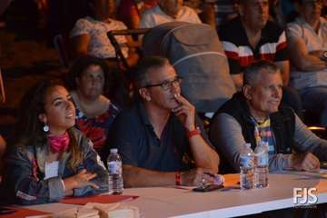 La joven Oneida Rodríguez gana el I Festival de la Canción de Melenara (Foto Francisco Javier Santana)